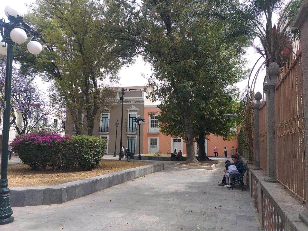Hostal Azul Puebla Centro Historico Exterior foto