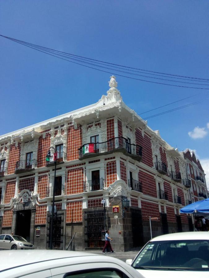 Hostal Azul Puebla Centro Historico Exterior foto