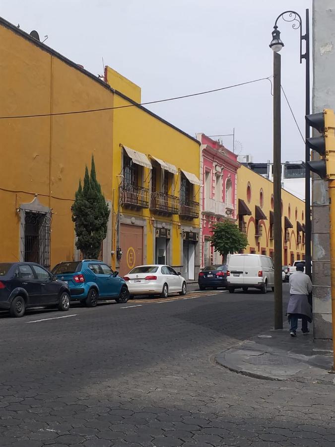 Hostal Azul Puebla Centro Historico Exterior foto