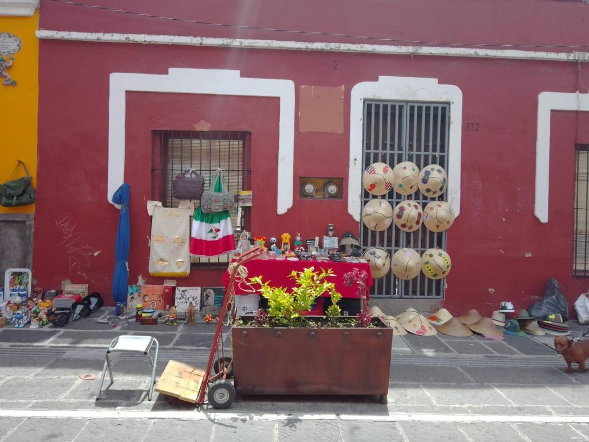 Hostal Azul Puebla Centro Historico Exterior foto