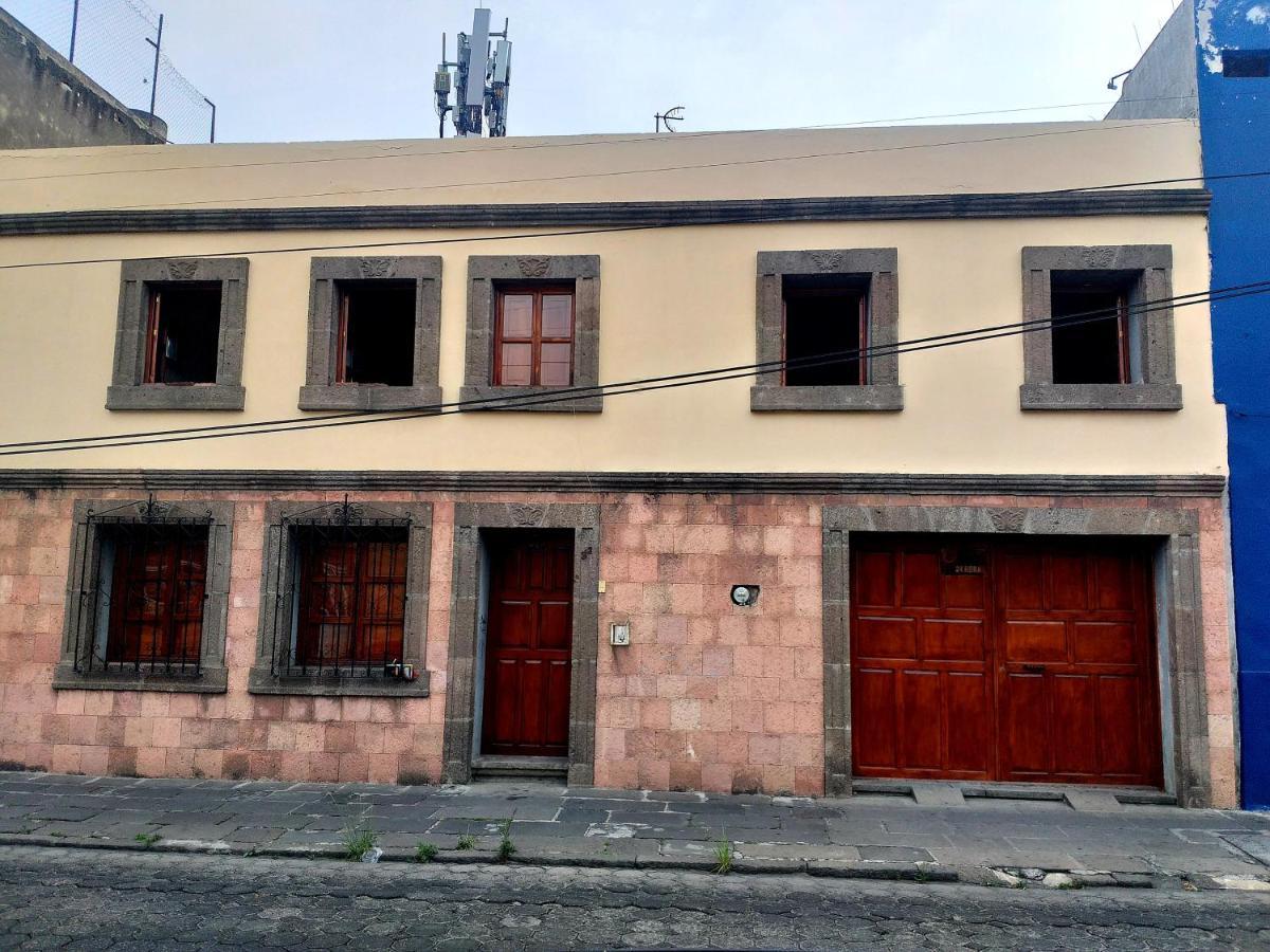 Hostal Azul Puebla Centro Historico Exterior foto