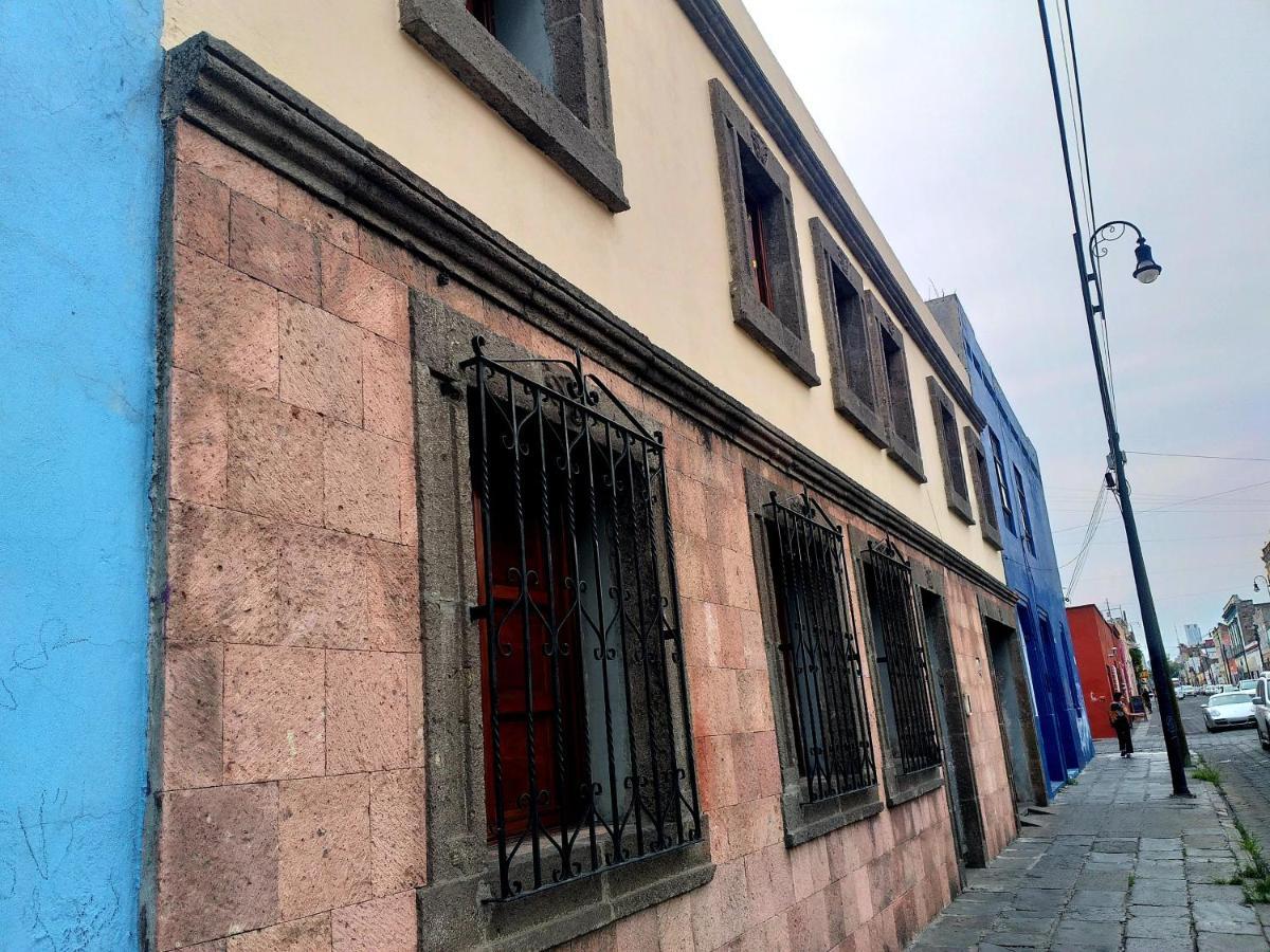 Hostal Azul Puebla Centro Historico Exterior foto