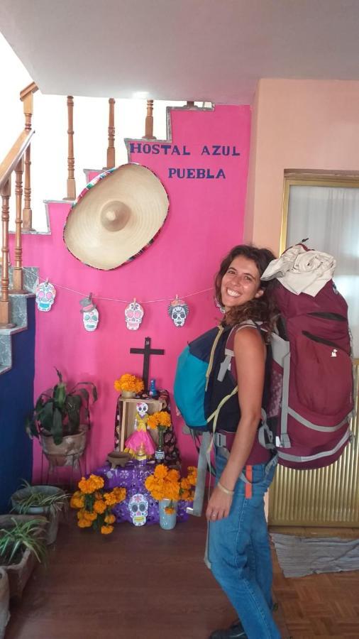 Hostal Azul Puebla Centro Historico Exterior foto